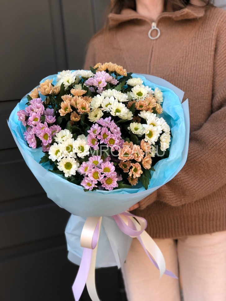 #М08 Монобукет из 15 сантини Flowers delivery Vladivostok