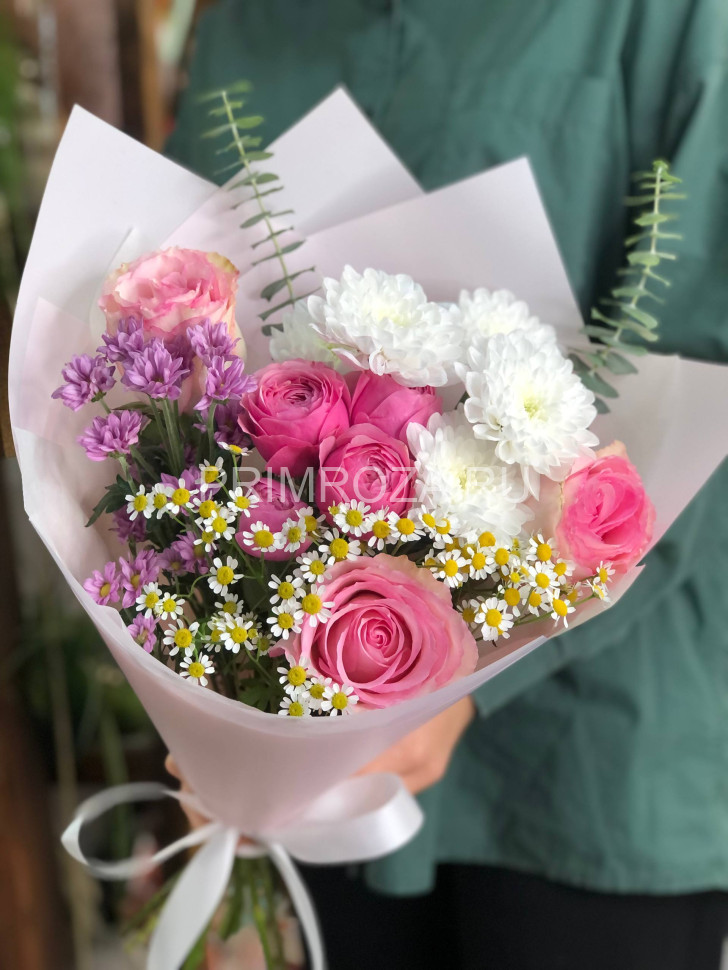 Букет- ассорти  #6345 Flowers delivery Vladivostok