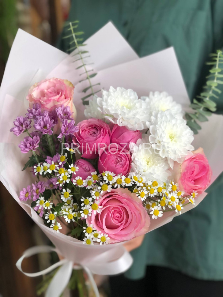 Букет- ассорти  #6345 Flowers delivery Vladivostok