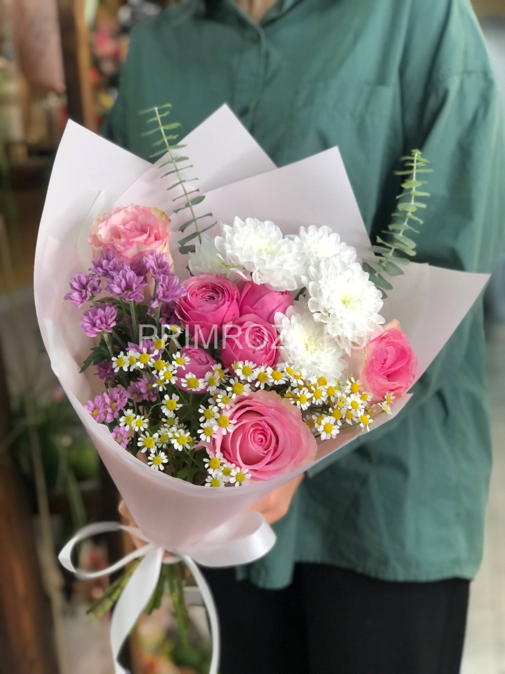 Букет- ассорти  #6345 Flowers delivery Vladivostok