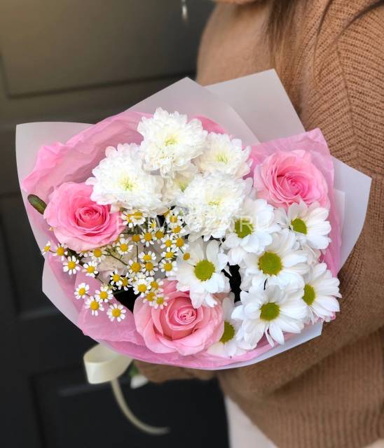 #М013 Букет "Воздушный поцелуй"  