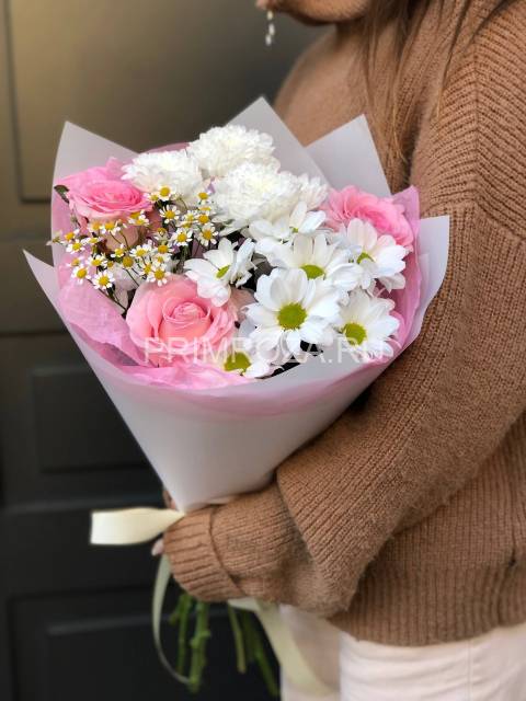 #М013 Букет "Воздушный поцелуй"  