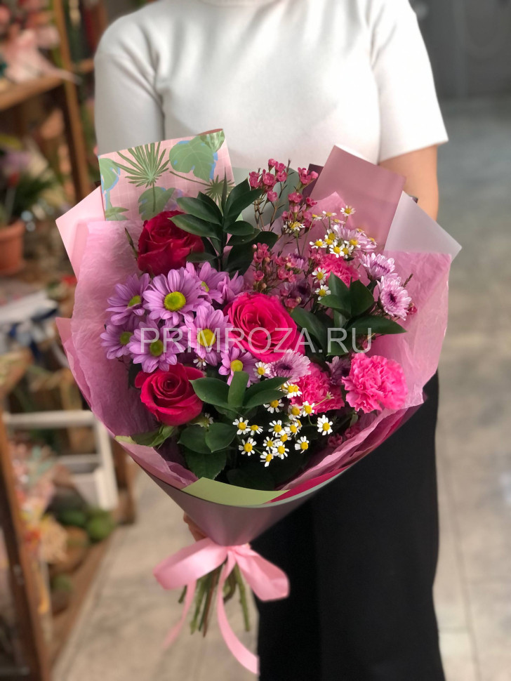 Букет- ассорти #6344 Flowers delivery Vladivostok