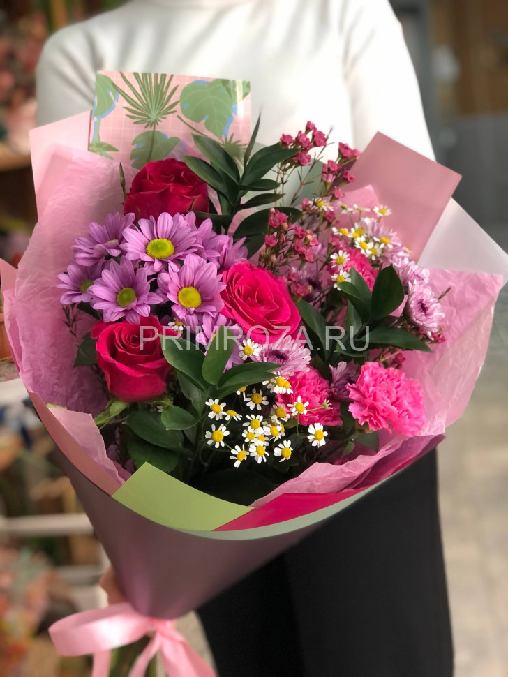 Букет- ассорти #6344 Flowers delivery Vladivostok