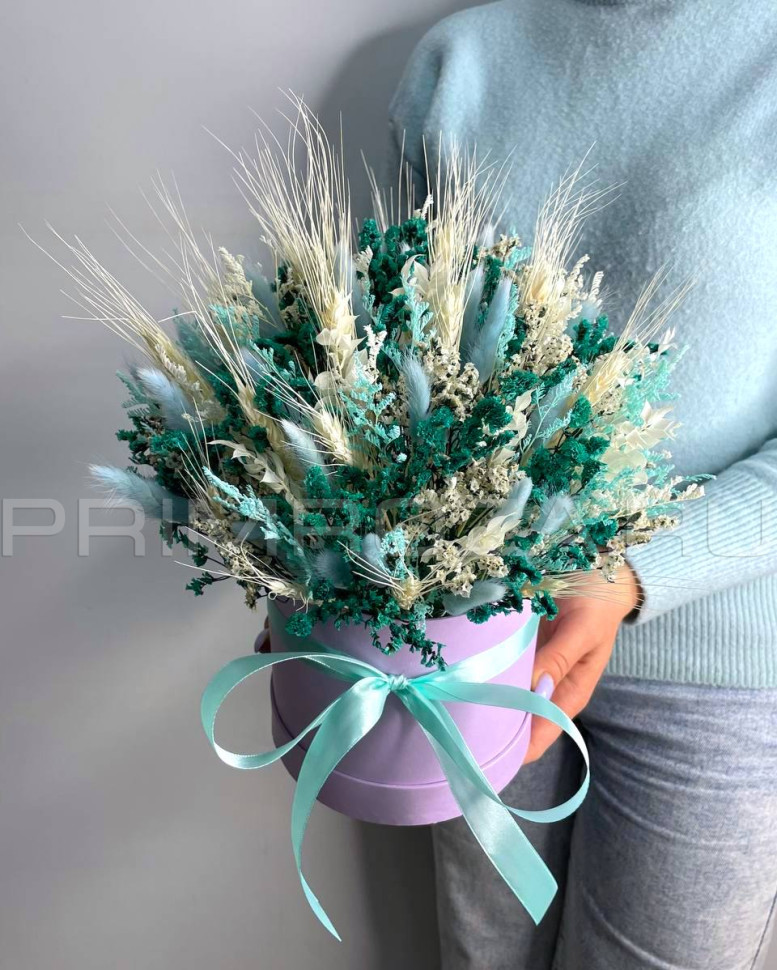 Composite composition of dried flowers #B58882 Flowers delivery Vladivostok