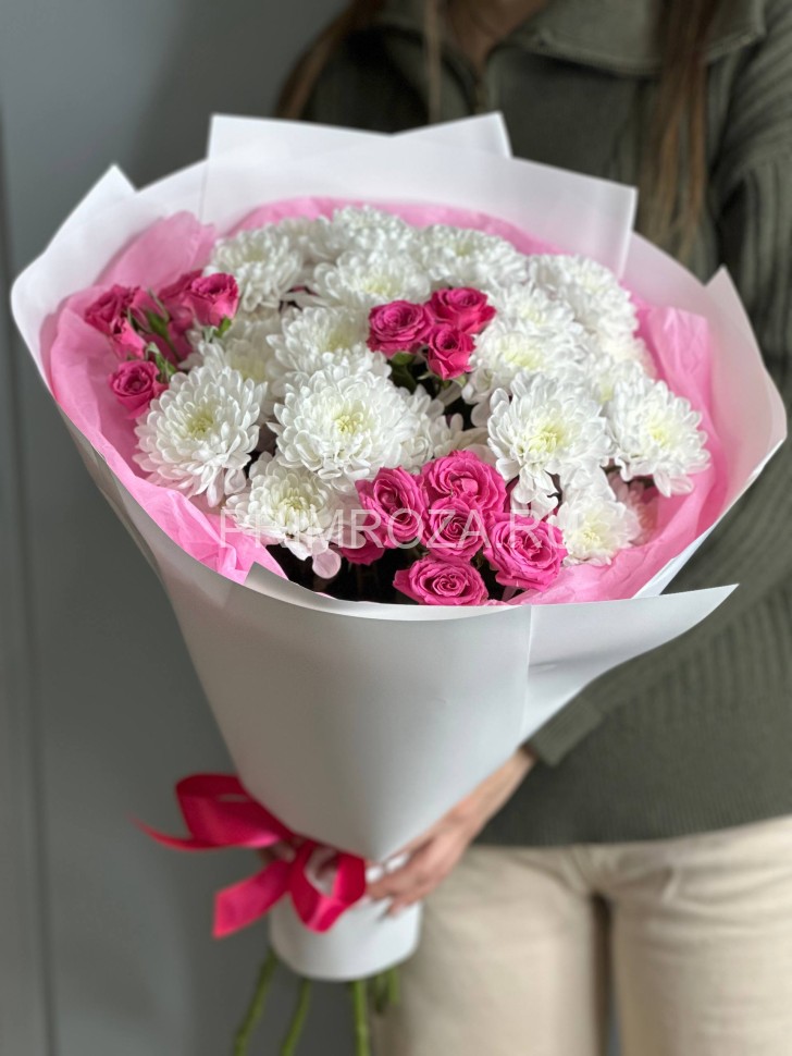 #М015 Сборный букет  Flowers delivery Vladivostok
