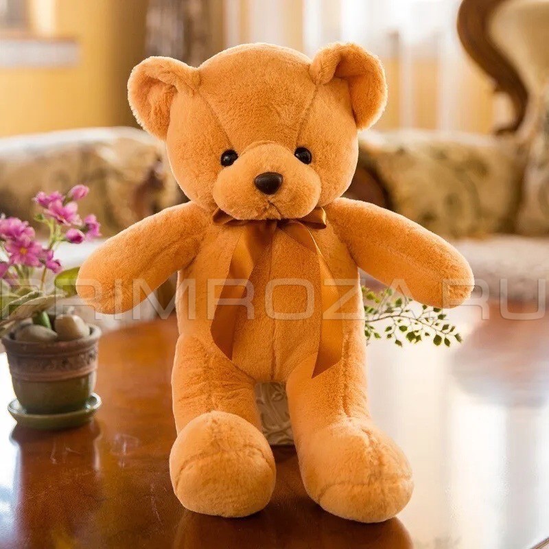 Teddy bear with a bow (35cm) Flowers delivery Vladivostok