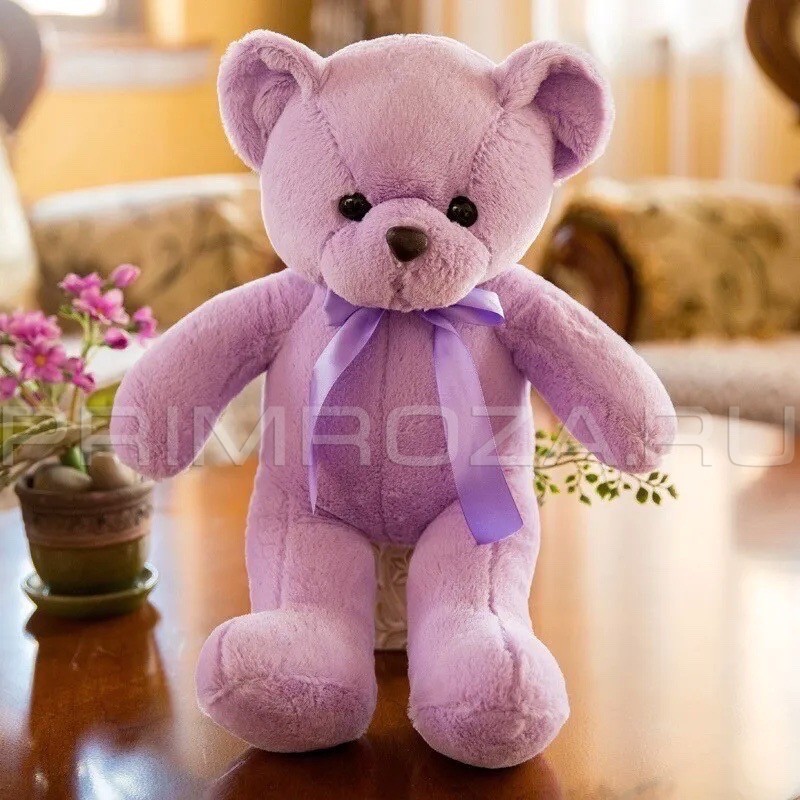 Teddy bear with a bow (35cm) Flowers delivery Vladivostok