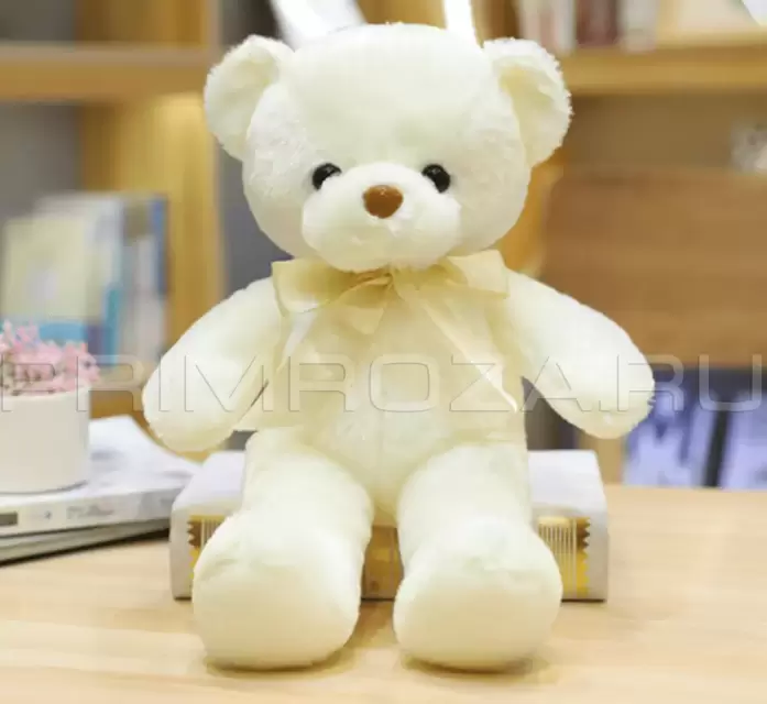 Teddy bear with a bow (35cm)