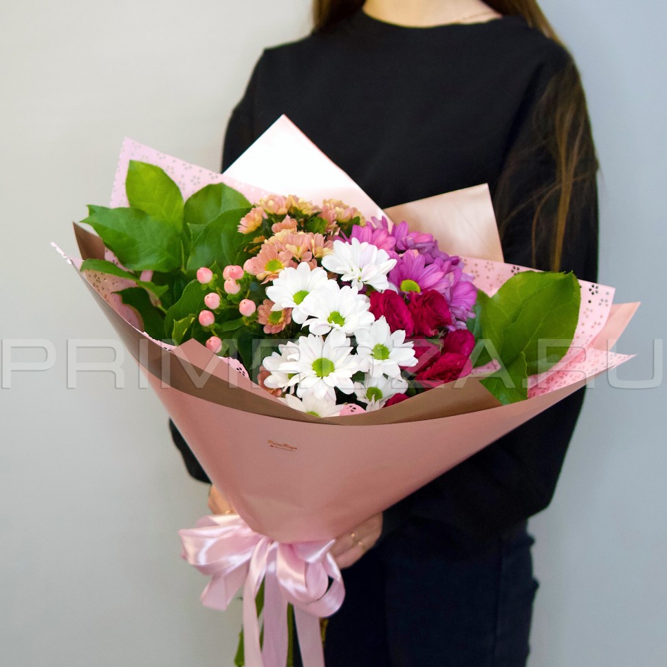 Bright assorted #M06 Flowers delivery Vladivostok