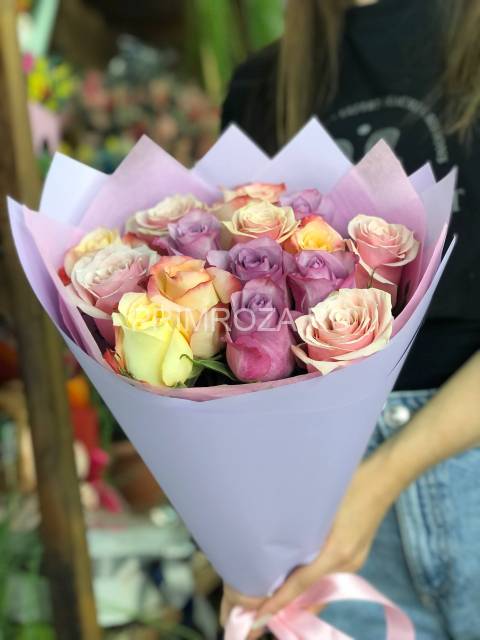 Bouquet of Ecuadorian roses #O9802