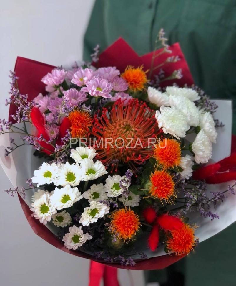 Экзотический букет с нутаном #Т0998 Flowers delivery Vladivostok