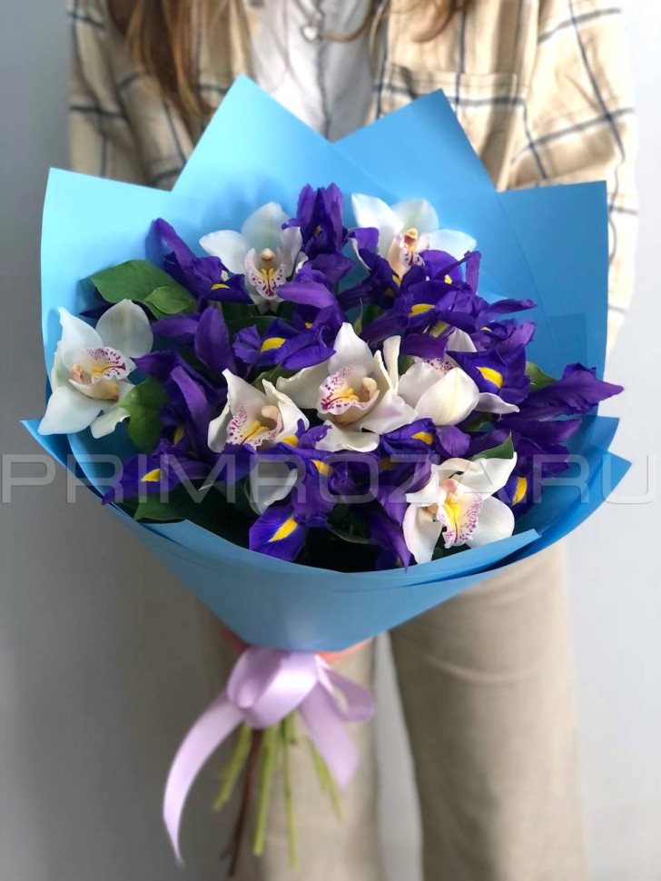 Composite bouquet with a peony-shaped rose#A1478 Flowers delivery Vladivostok