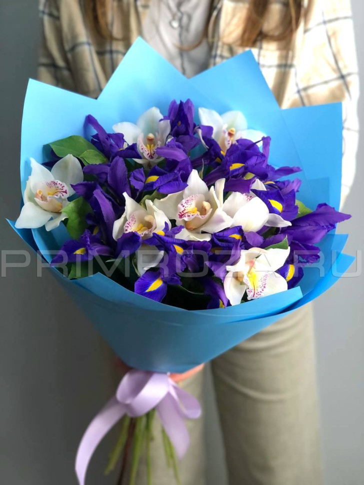 Composite bouquet with a peony-shaped rose#A1478 Flowers delivery Vladivostok