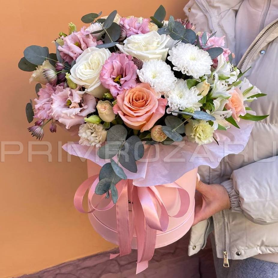 Composite composition in a decorative box #A1458 Flowers delivery Vladivostok