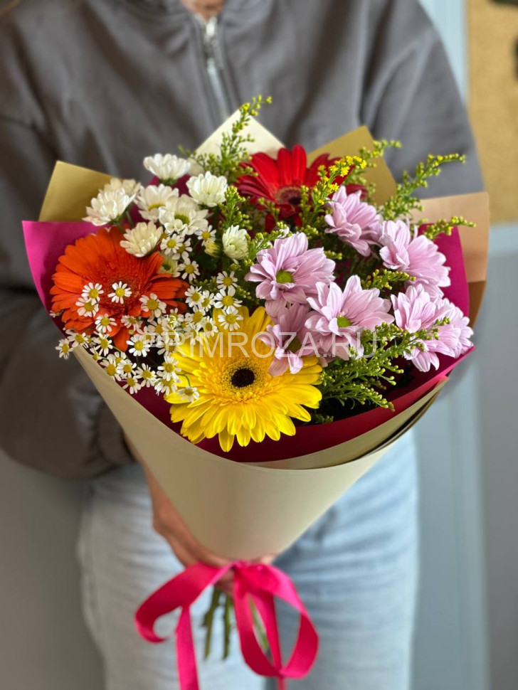 Prefabricated bouquet with nerine #6691 Flowers delivery Vladivostok