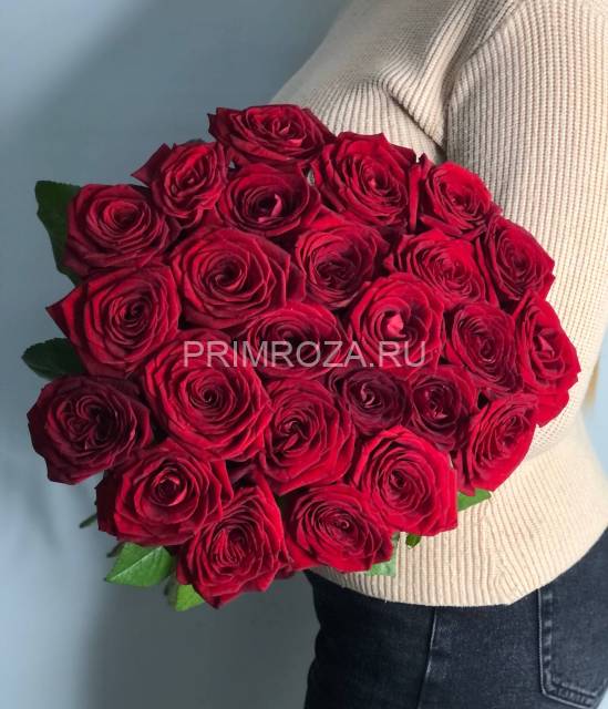 Букет из 25 красных роз #DM036