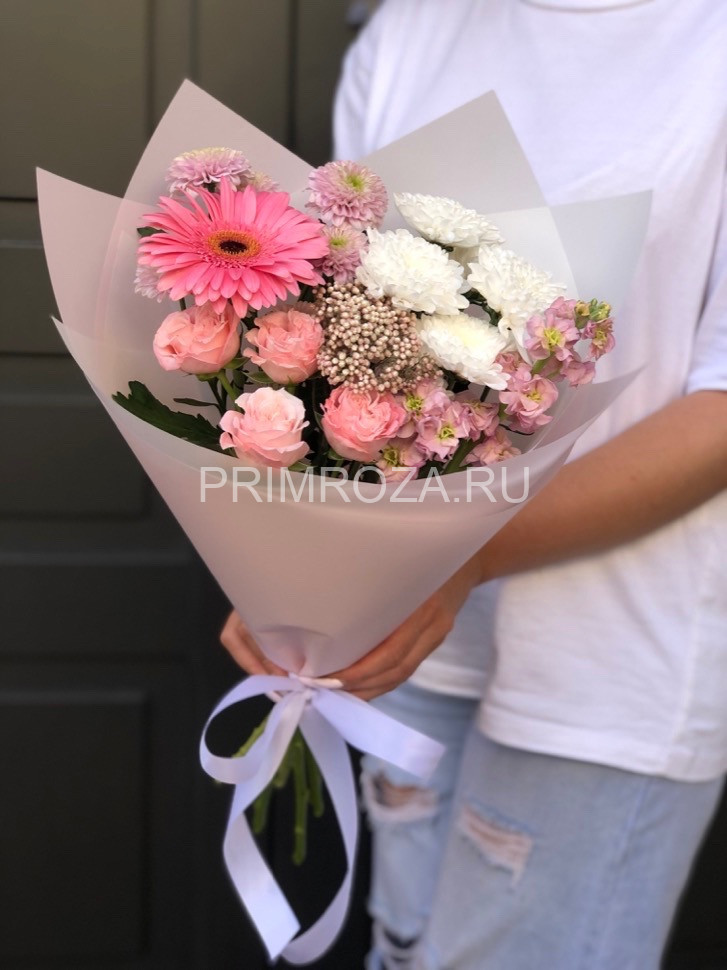 Сборный букет #6704 Flowers delivery Vladivostok