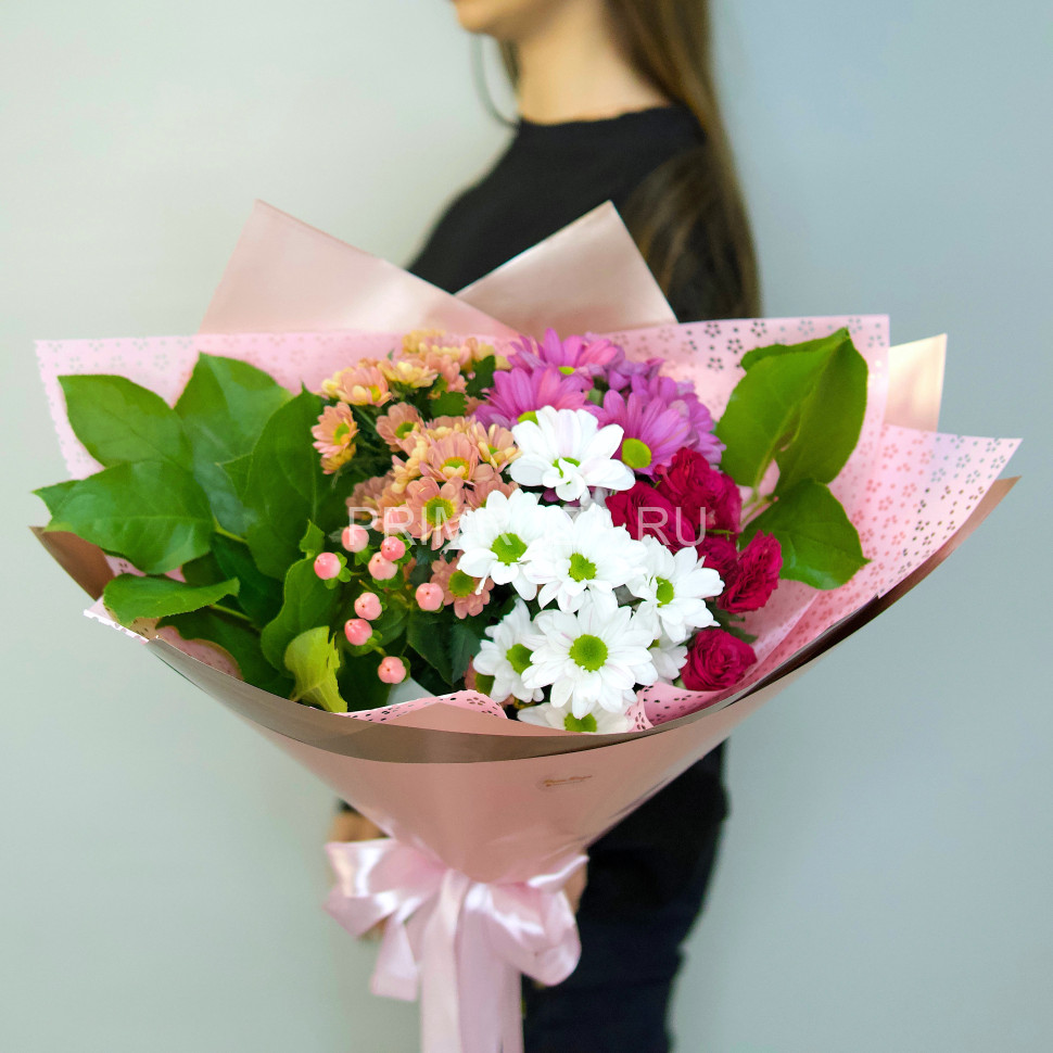 #DV007 Яркое ассорти Flowers delivery Vladivostok