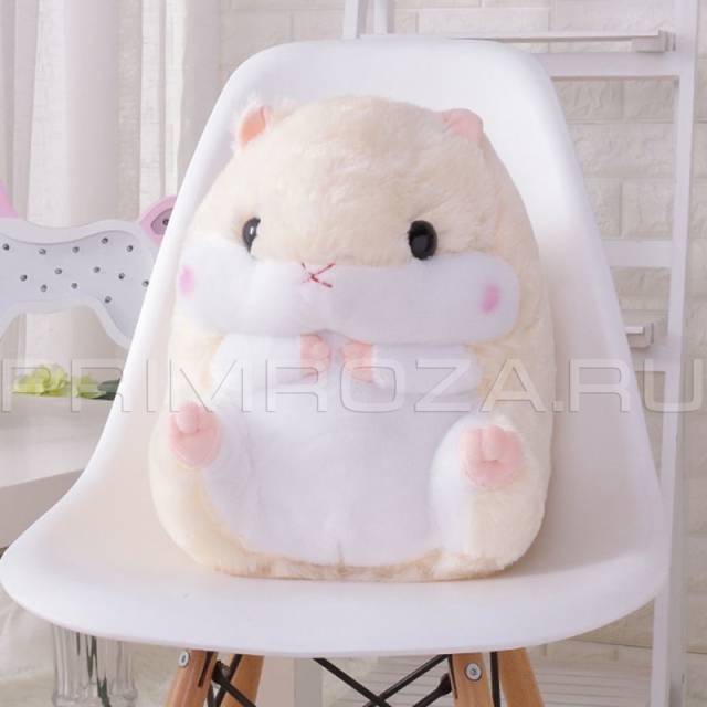 Plaid Hamster 3 in 1(Plaid, Toy, Pillow)
