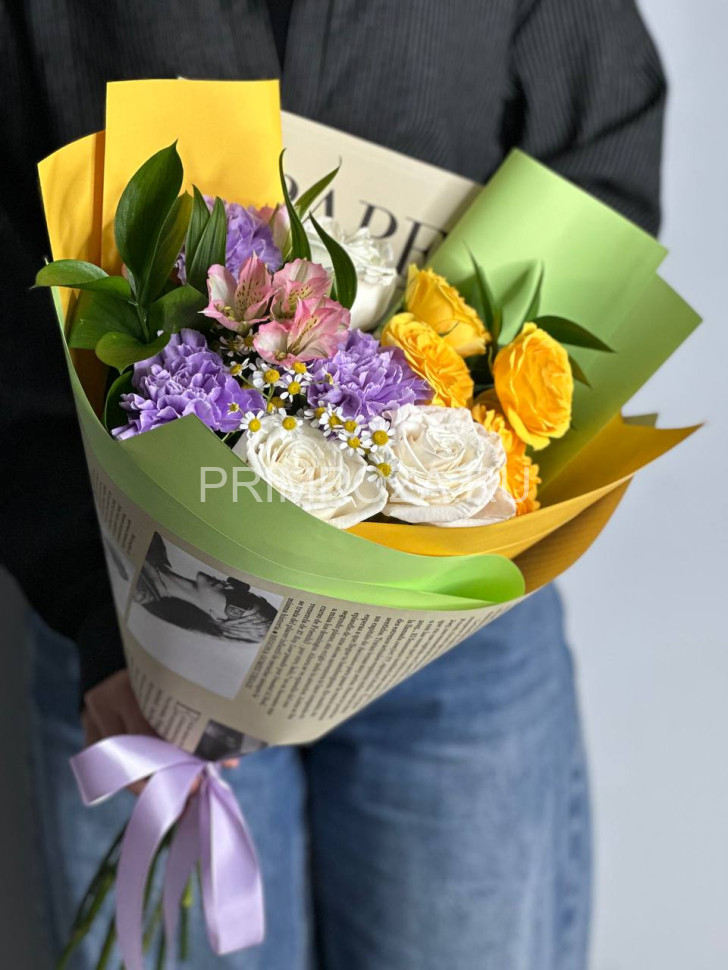 Ассорти букет #A1581 Flowers delivery Vladivostok