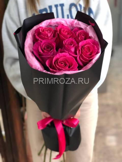 Букет с розой #А0090