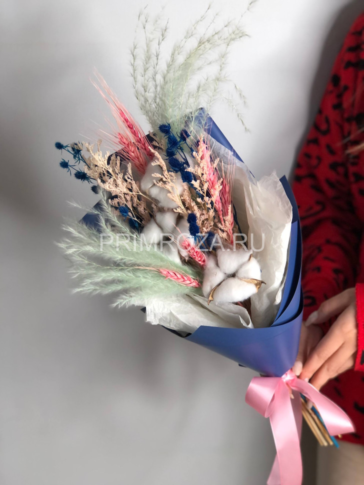 Букет комплимент из сухоцветов #S0011 Flowers delivery Vladivostok