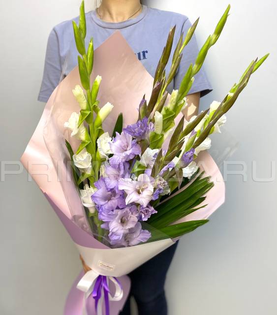 Monobucket of gladioli #G5625
