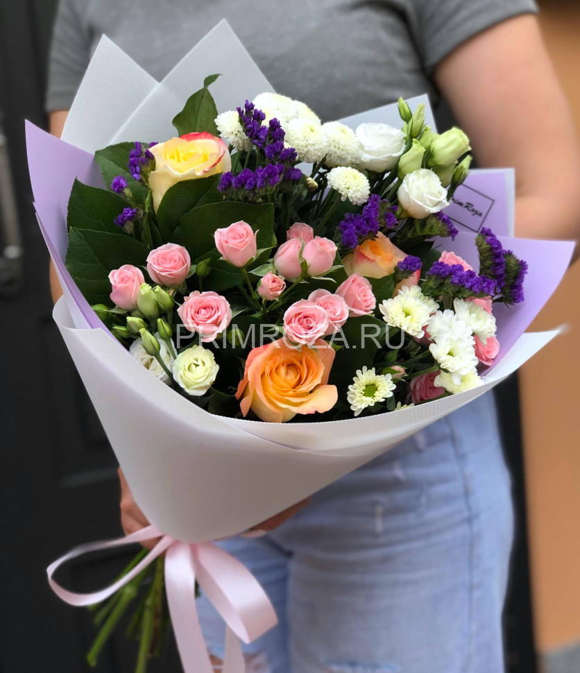 Сборный букет #A0017 Flowers delivery Vladivostok
