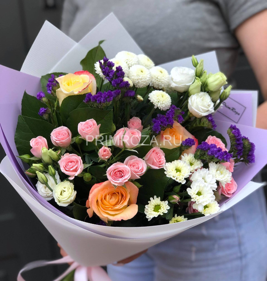 Сборный букет #A0017 Flowers delivery Vladivostok