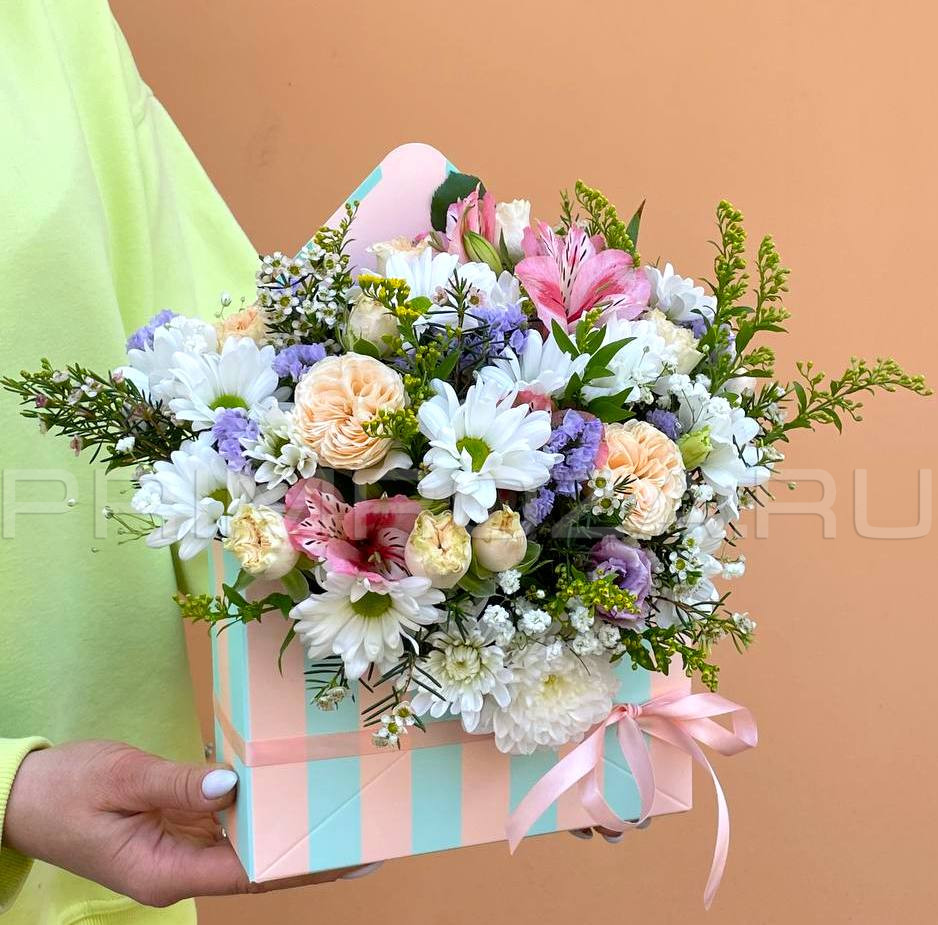 Prefabricated envelope #A56431 Flowers delivery Vladivostok
