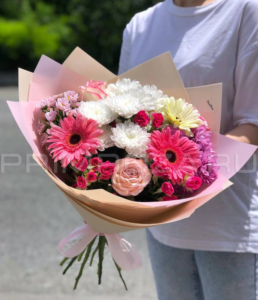 Prefabricated bouquet #A3595 Flowers delivery Vladivostok