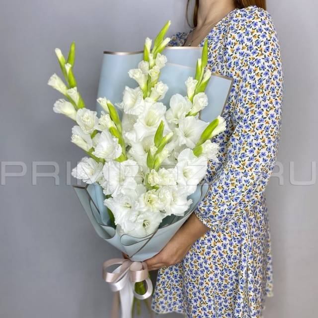 Monobook made of gladioli in a package #G4384