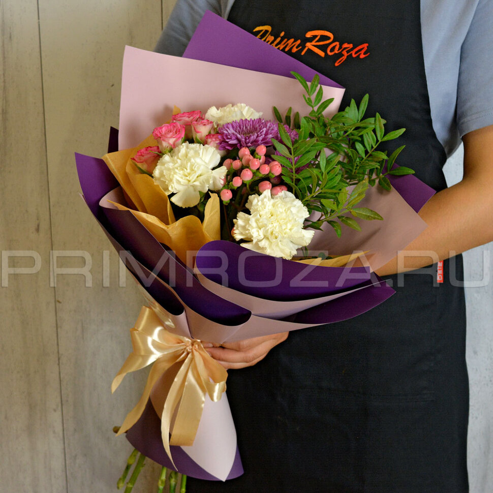 Mixed bouquet#A1302 Flowers delivery Vladivostok