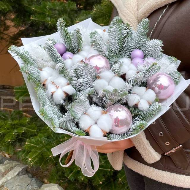 Prefabricated bouquet with nobilis #A8885