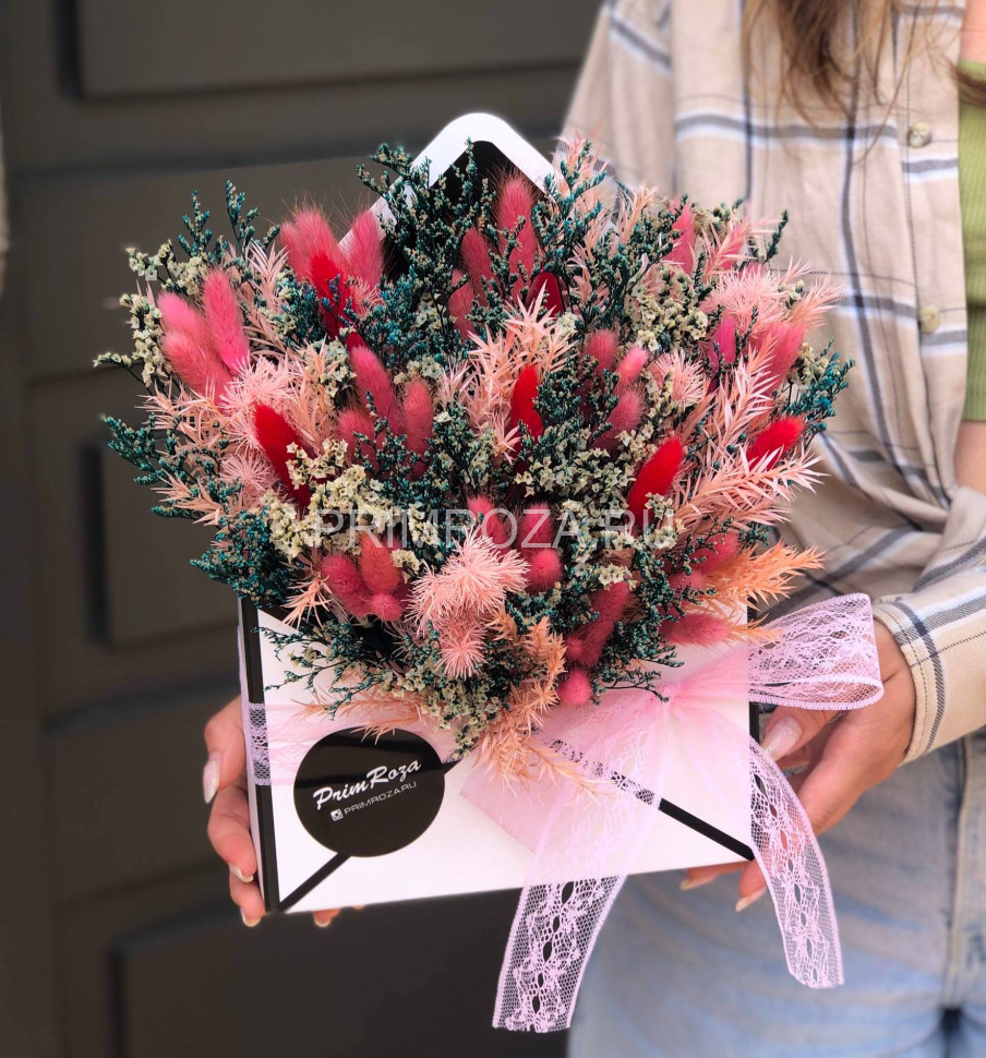 Композиция из сухоцветов #А0090 Flowers delivery Vladivostok
