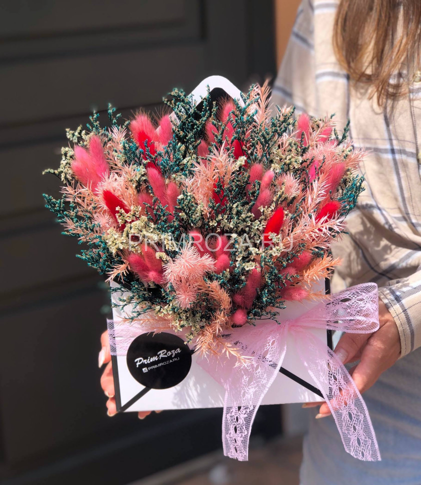 Композиция из сухоцветов #А0090 Flowers delivery Vladivostok