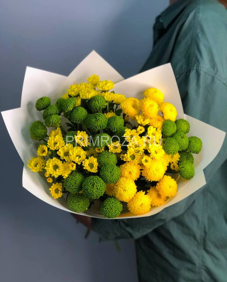 Ассорти букет из хризантем#A2154 Flowers delivery Vladivostok