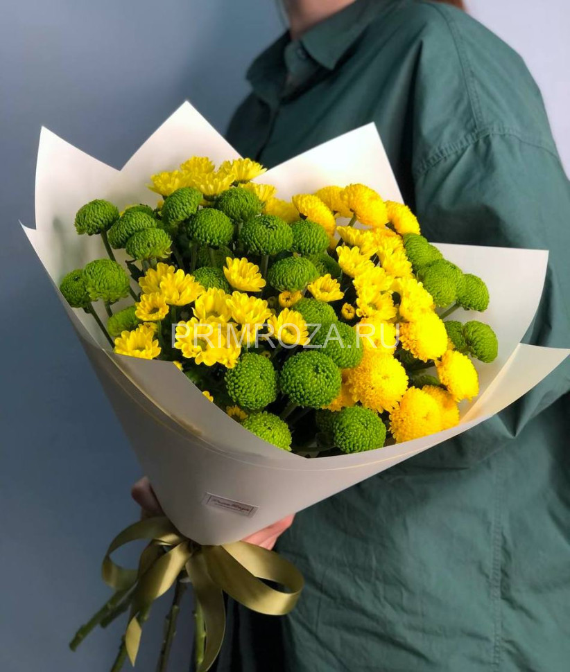 Ассорти букет из хризантем#A2154 Flowers delivery Vladivostok