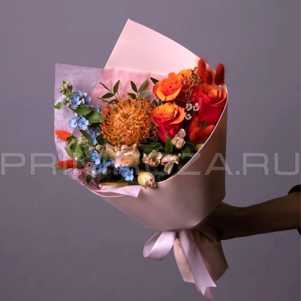 Assorted chickpeas and Oxypetalum #A2033 Flowers delivery Vladivostok