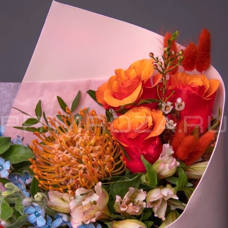 Assorted chickpeas and Oxypetalum #A2033 Flowers delivery Vladivostok