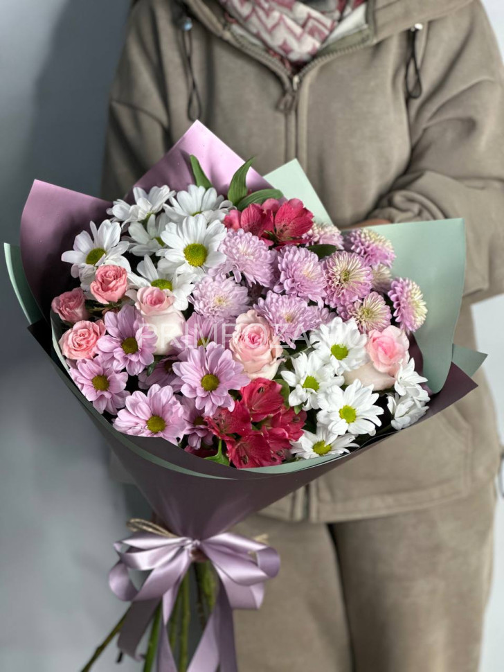 Сборный букет #В5466 Flowers delivery Vladivostok