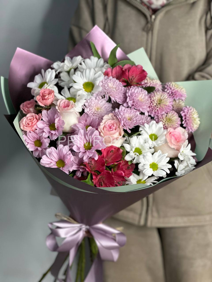 Сборный букет #В5466 Flowers delivery Vladivostok