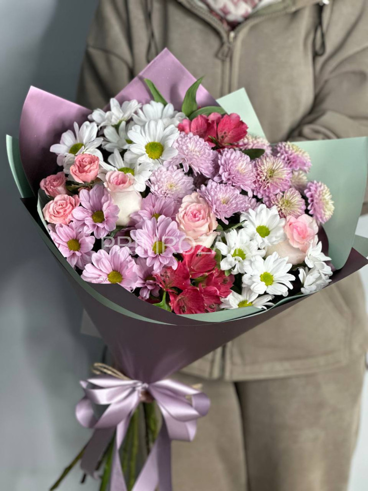 Сборный букет #В5466 Flowers delivery Vladivostok