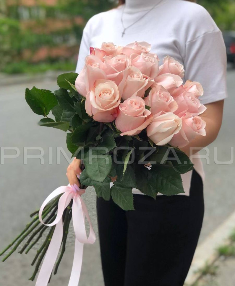 Нежно розовые розы Эквадор#R4544  Flowers delivery Vladivostok