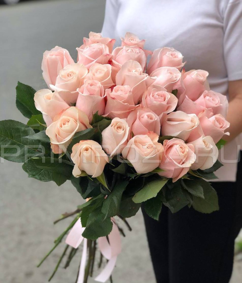 Нежно розовые розы Эквадор#R4544  Flowers delivery Vladivostok
