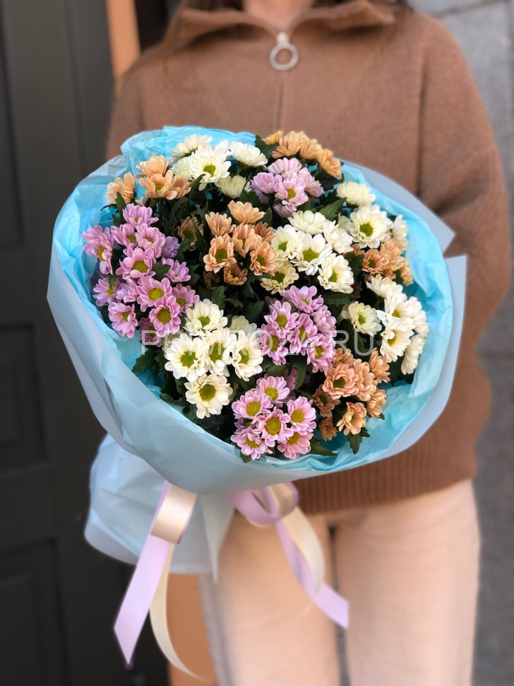 #DV017 Монобукет из 15 сантини  Flowers delivery Vladivostok