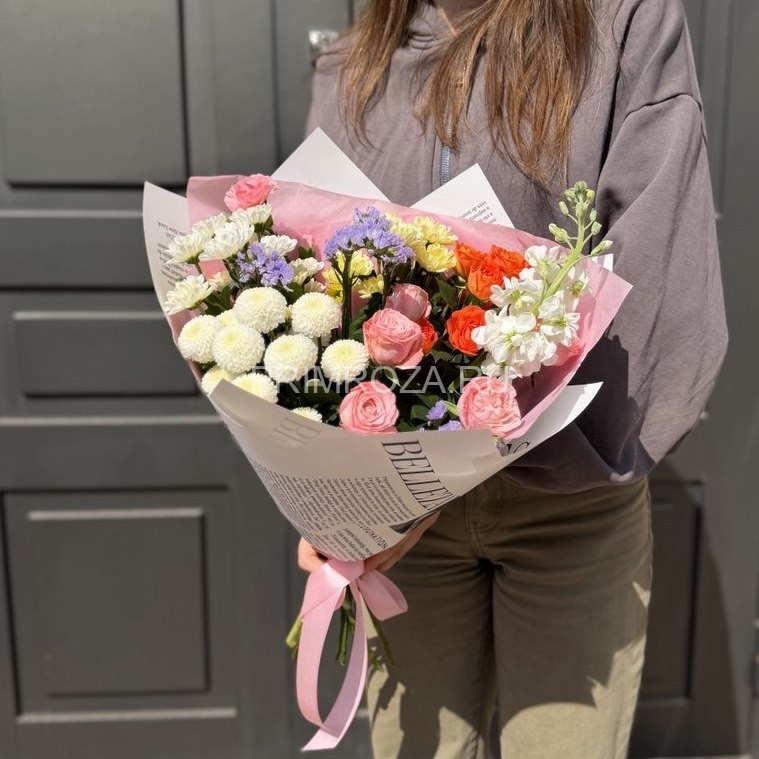 Ассорти букет #A1587 Flowers delivery Vladivostok