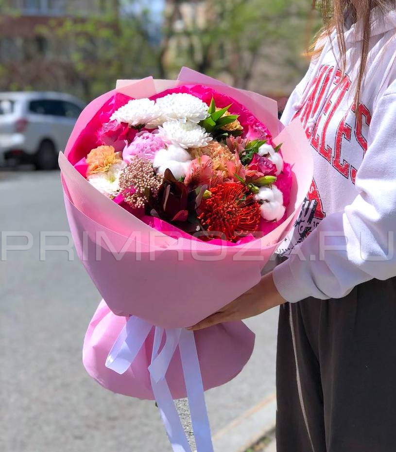 Composite composition in a tube #A2888 Flowers delivery Vladivostok