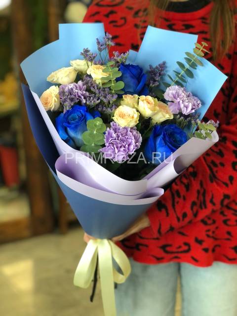 Blue Rose Bouquet Collection #A1555